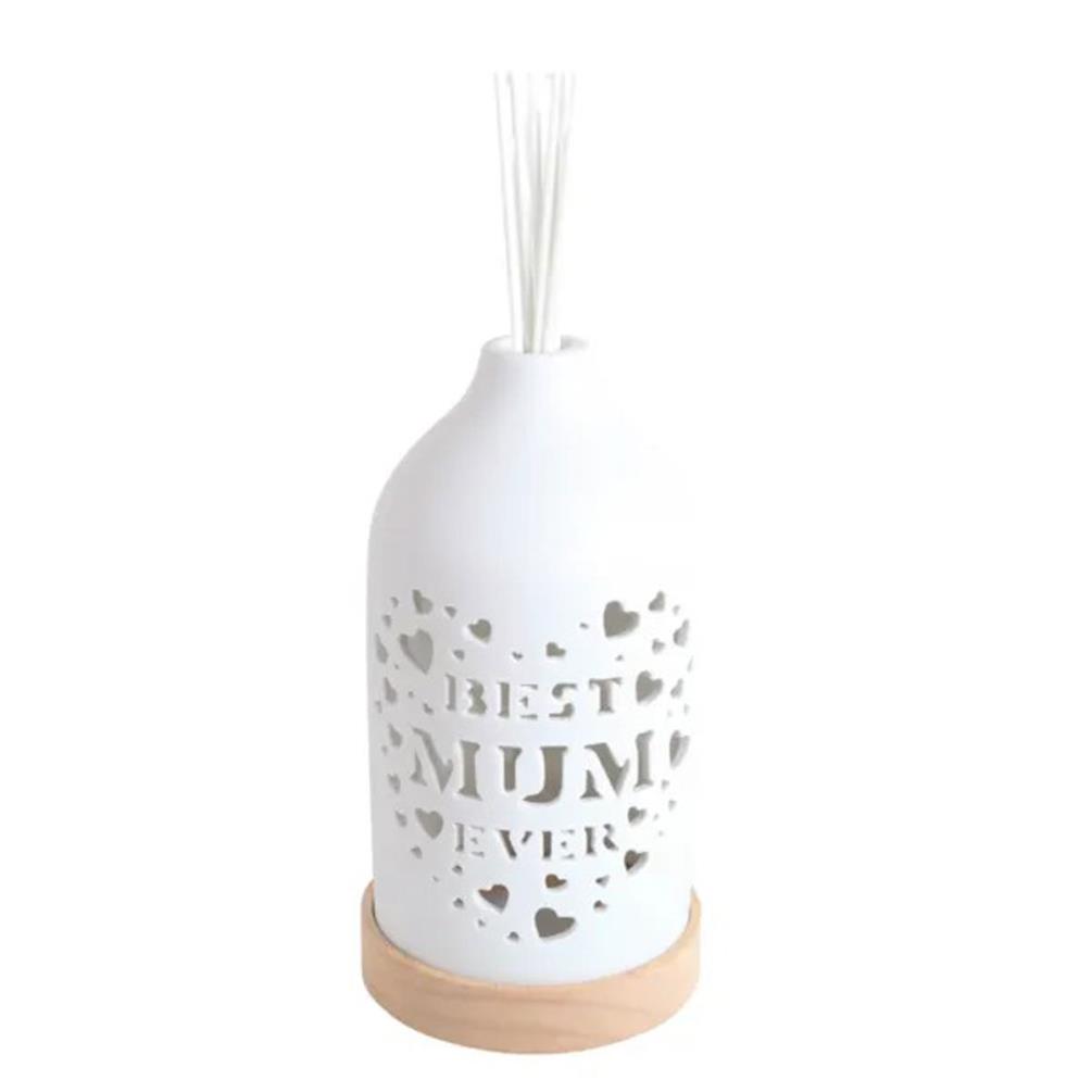 Woodbridge Best Mum Ever LED Light up Reed Diffuser Extra Image 1